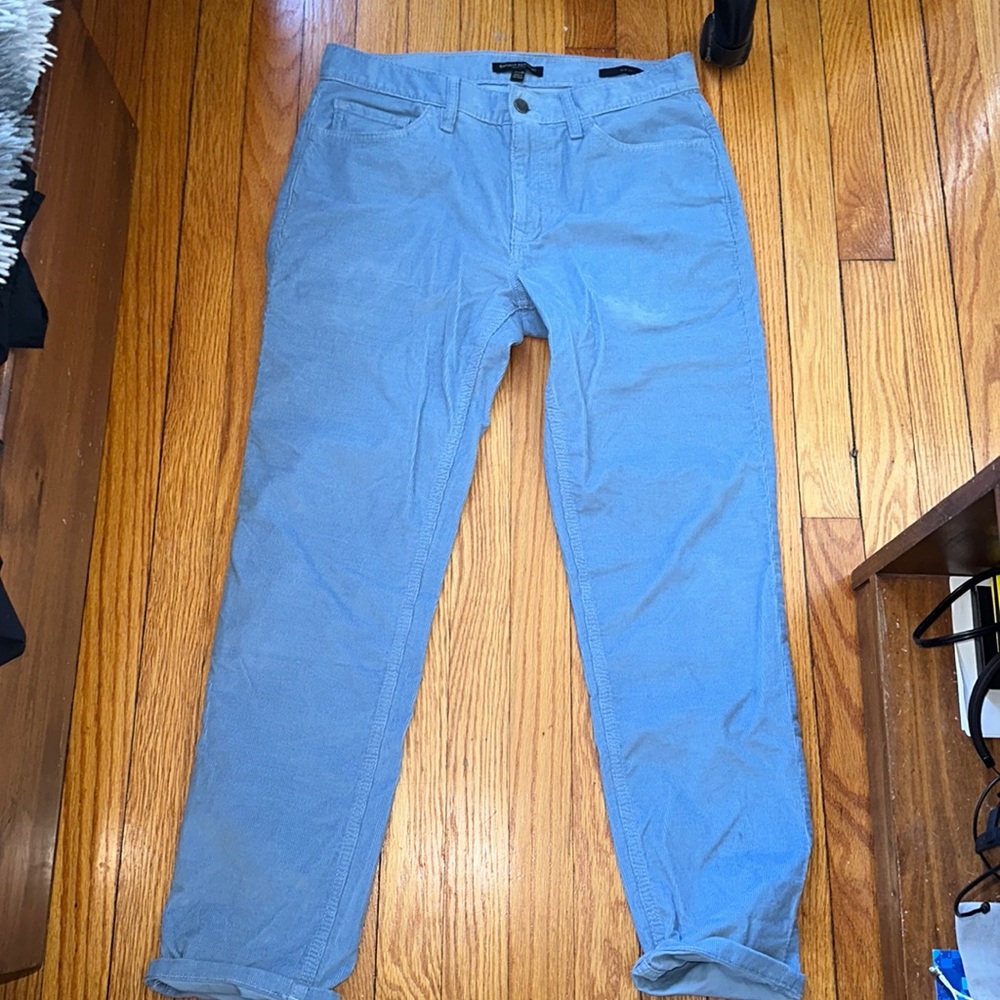 Blue corduroy’s